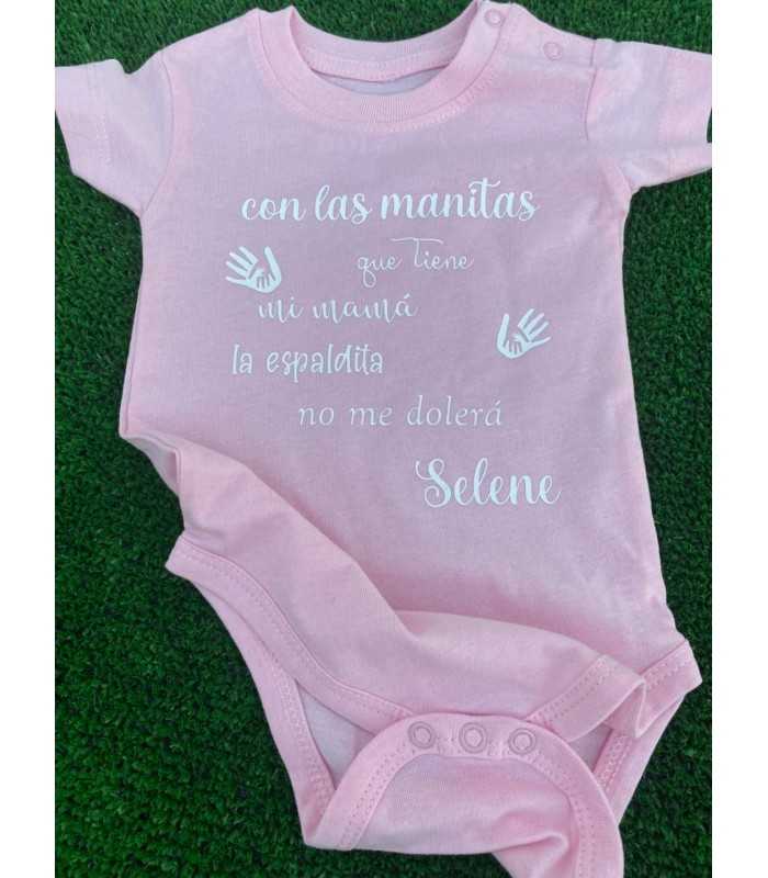 BODY DE BEBE PERSONALIZADO
