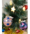 BOLAS DE NAVIDAD PERSONALIZADAS DE 6CM