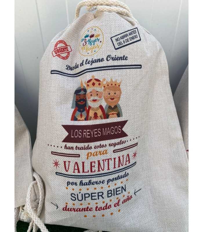 MOCHILA SACO DE PAPA NOEL Y REYES