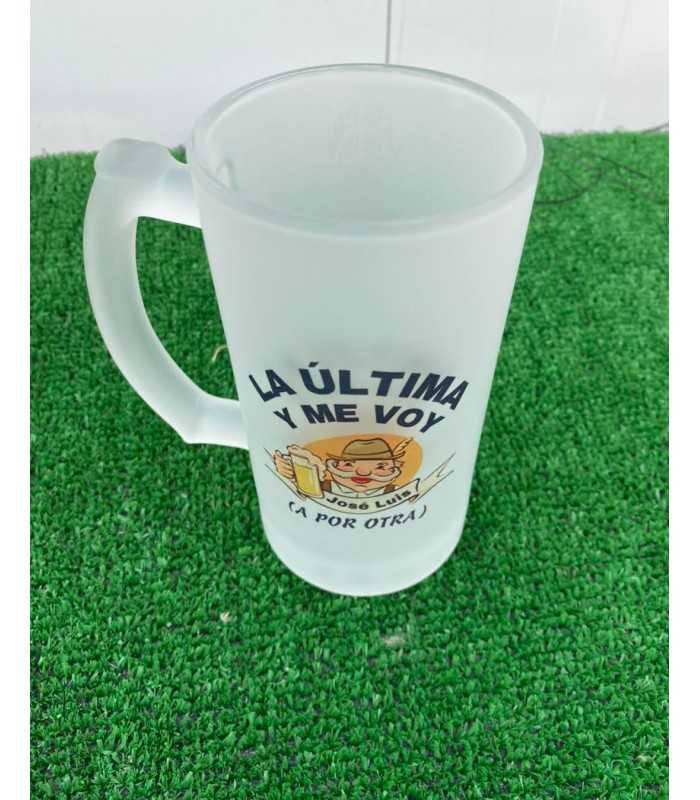JARRA CERVECERA PERSONALIZADA