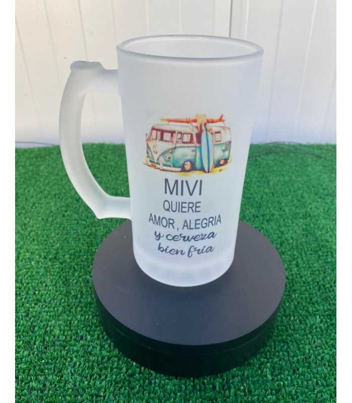 JARRA CERVECERA PERSONALIZADA