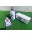 BOTELLA SPIDERMAN CON 2 TAPONES