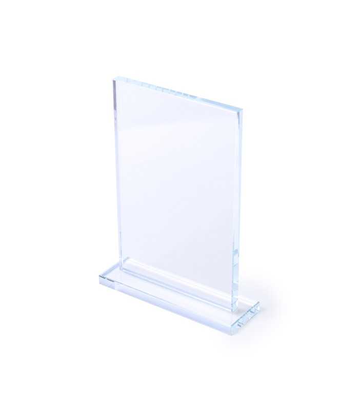 PLACA DE CRISTAL RECTANGULAR