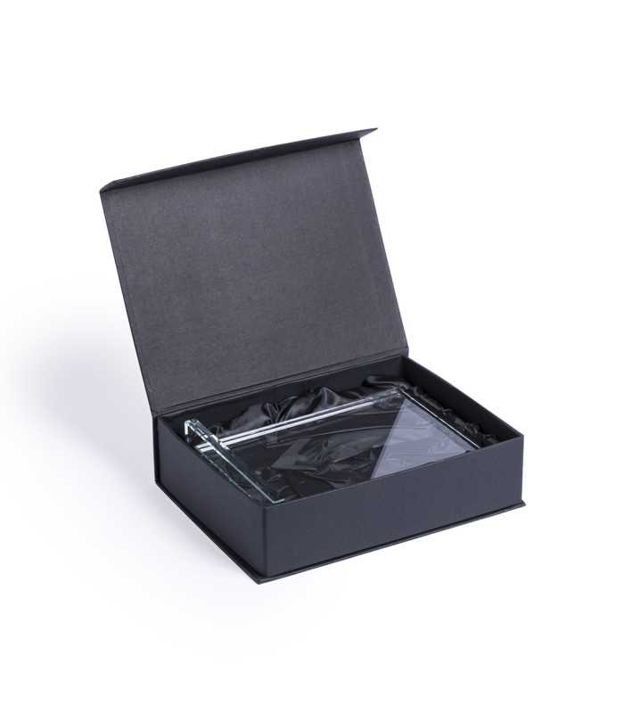 PLACA DE CRISTAL RECTANGULAR