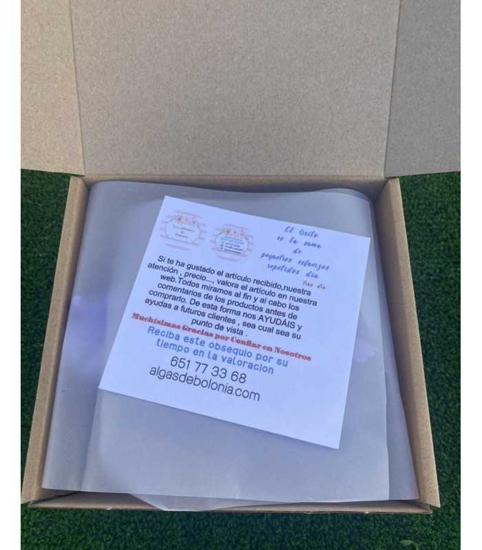 Caja Decorativa con Adhesivo Personalizado para Regalos de Invitados Pequeña