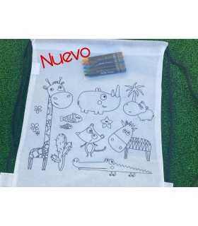 MOCHILA INFANTIL PARA PINTAR