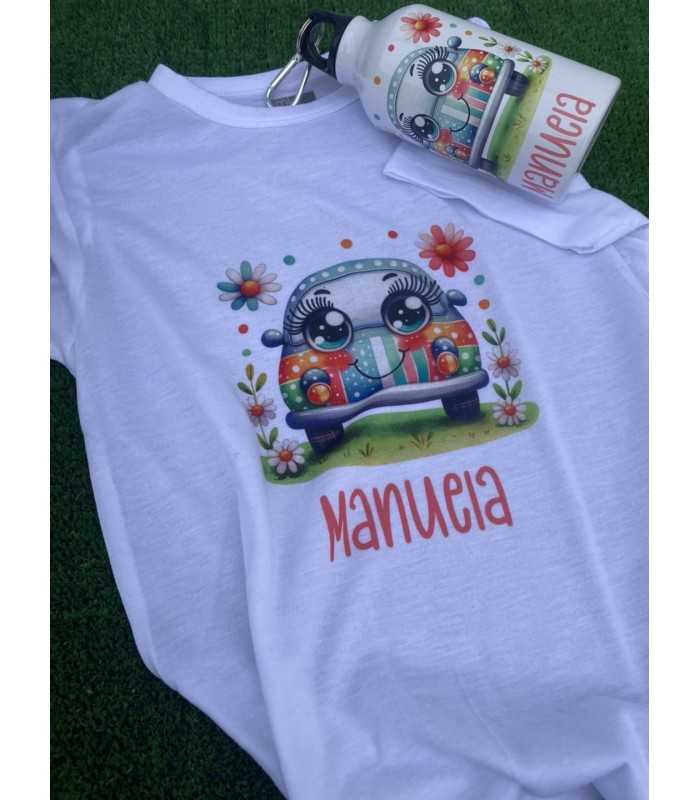 CAMISETA INFANTIL + BOTELLA O MOCHILA