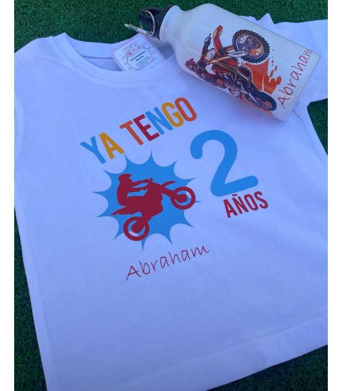 CAMISETA INFANTIL + BOTELLA O MOCHILA