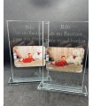 PLACA DE CRISTAL RECTANGULAR