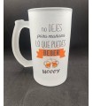 JARRA CERVECERA PERSONALIZADA