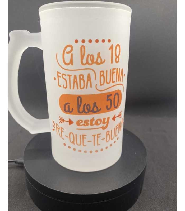 JARRA CERVECERA PERSONALIZADA