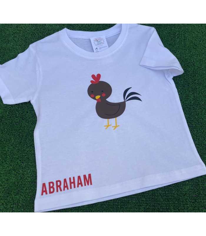 CAMISETA DE BEBE PERSONALIZADA