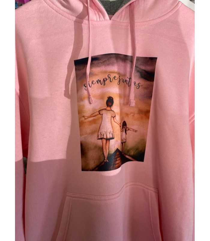 SUDADERA ADULTO PERSONALIZADA CON CAPUCHA