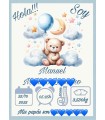 LÁMINA DE NACIMIENTO DE BEBE