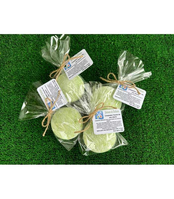 Jabón Facial Hidratante de Aloe Vera y Pepino - Piel Fresca y Suave