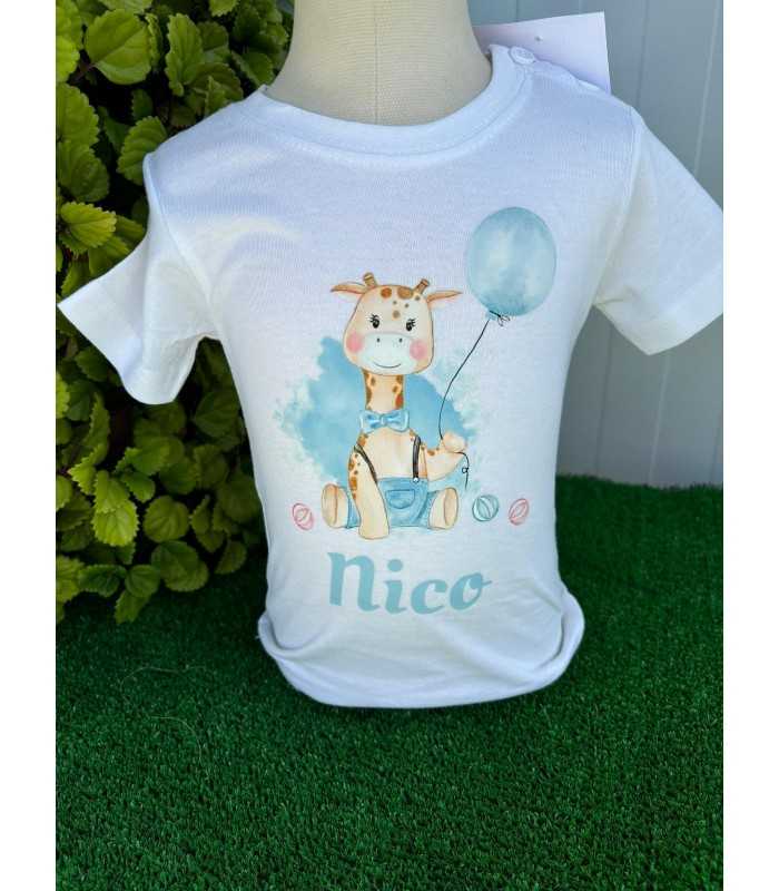 CAMISETA DE BEBE PERSONALIZADA
