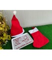 BANDEJA PAPA NOEL + BOTA O GORRO