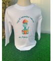 CAMISETA INFANTIL MANGA LARGA