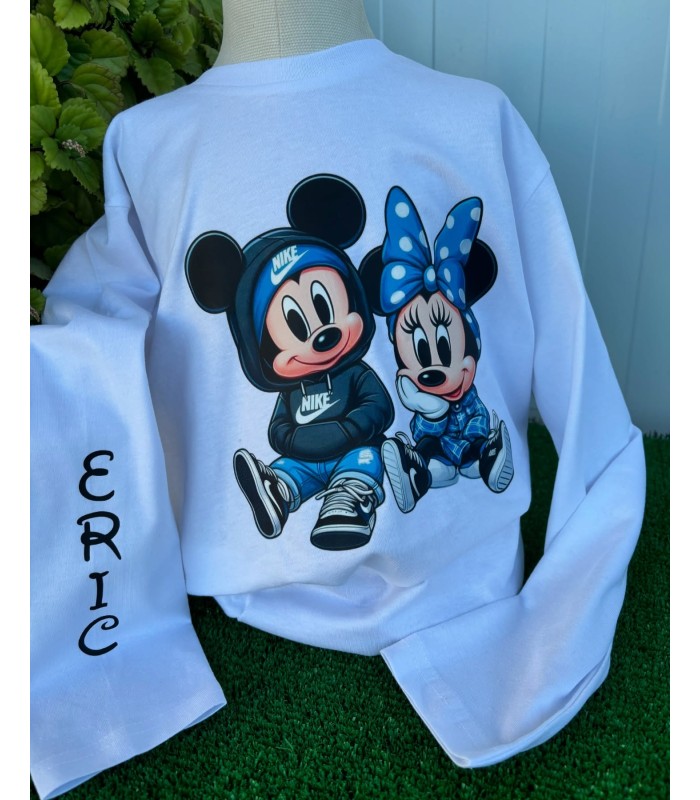CAMISETA INFANTIL MANGA LARGA