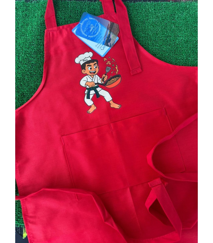 DELANTAL INFANTIL PERSONALIZADO