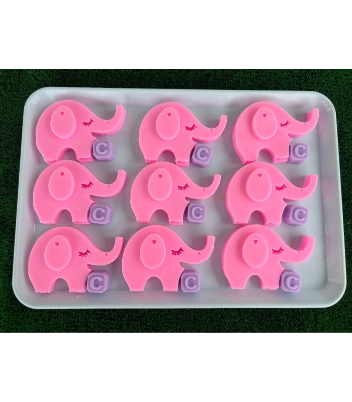 ELEFANTE DE JABÓN + INICIAL