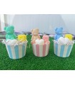 CUPCAKES DE JABÓN CON OSO