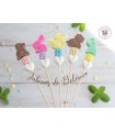 BROCHETA DE ANIMALES
