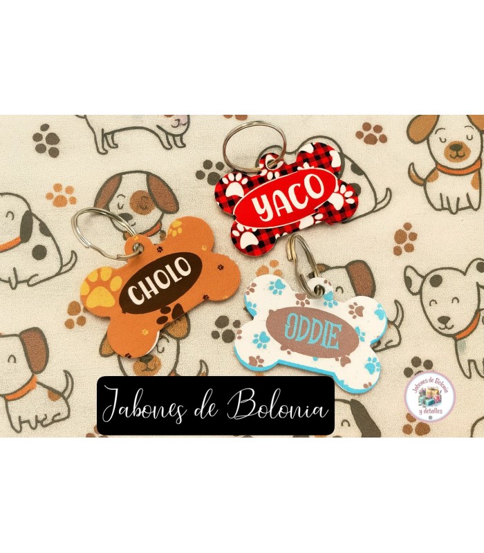 CHAPAS PERSONALIZADAS PARA PERRITOS