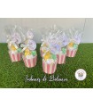 CUPCAKES DE JABÓN CON OSO