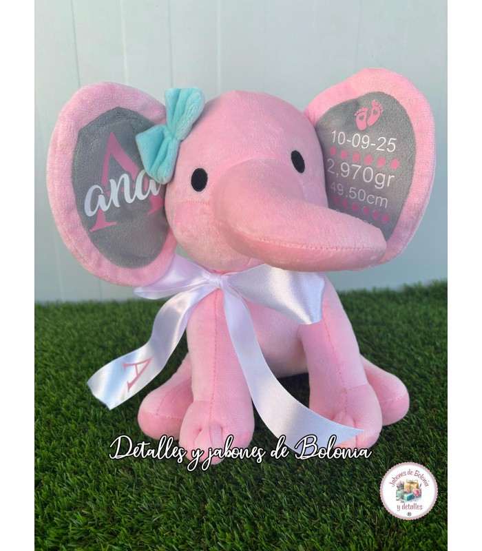 ELEFANTE PERSONALIZADO PELUCHE