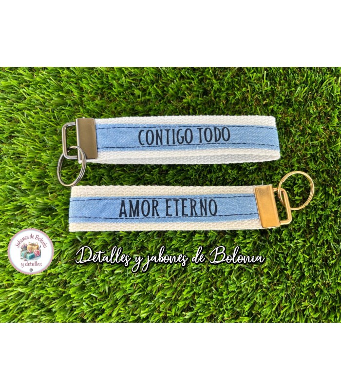 LLAVERO PERSONALIZADO NOMBRE O FRASE
