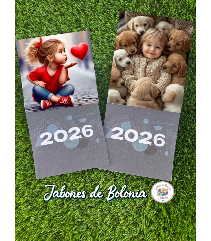 LOTE DE 50 CALENDARIOS DE NEVERA