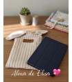 FUNDA PARA TABLET ARTESANAL DE TELA