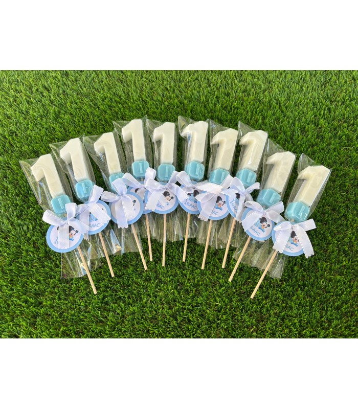 Jabones Personalizados para Cumpleaños - Pack Número +Inicial
