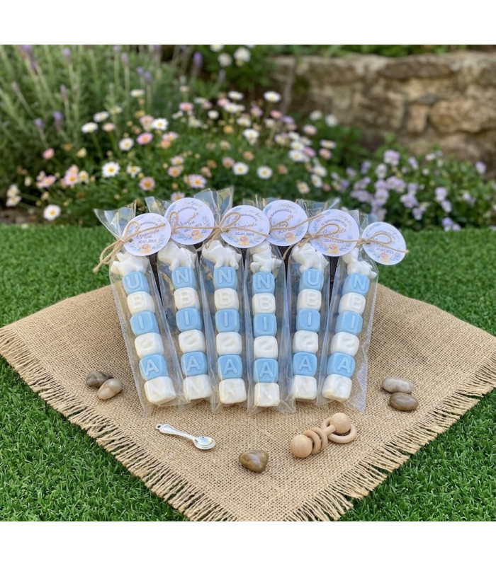 Jabón en Caramelo Personalizado para Eventos I 6 Letras