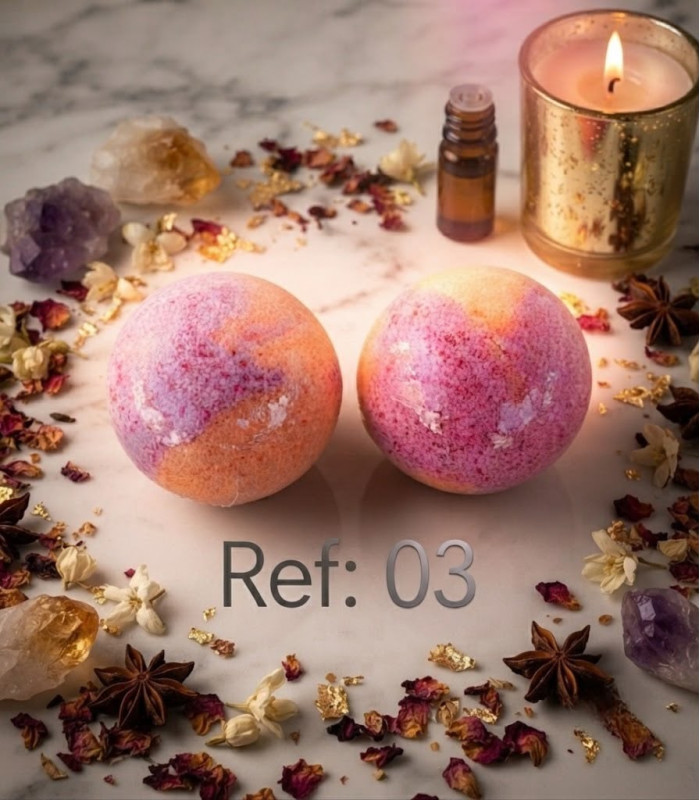 Bombas de Baño Naturales - Edición Artesanal