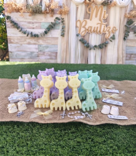 Jirafas de Jabón Personalizadas para Eventos