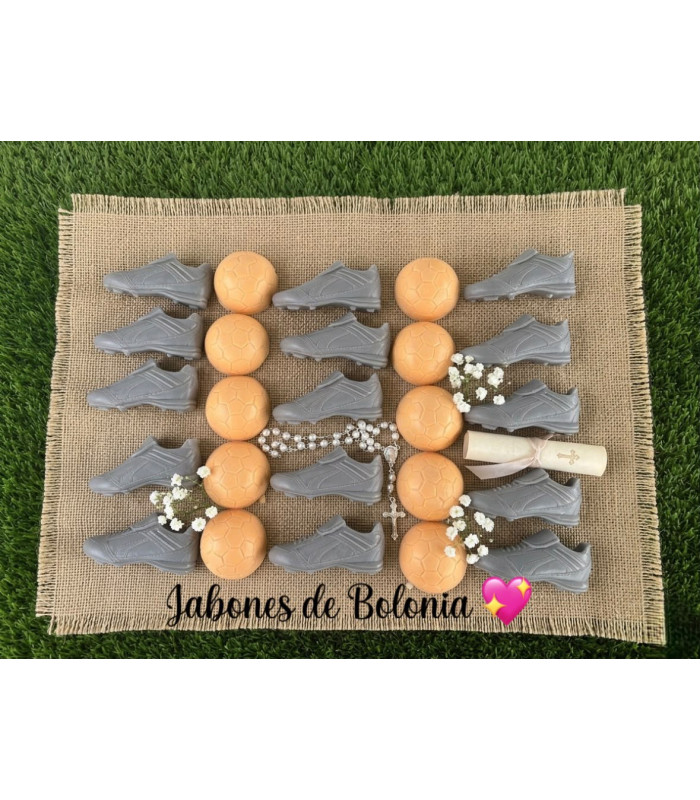 Botas de Fútbol y Balón / Detalle de Comunión