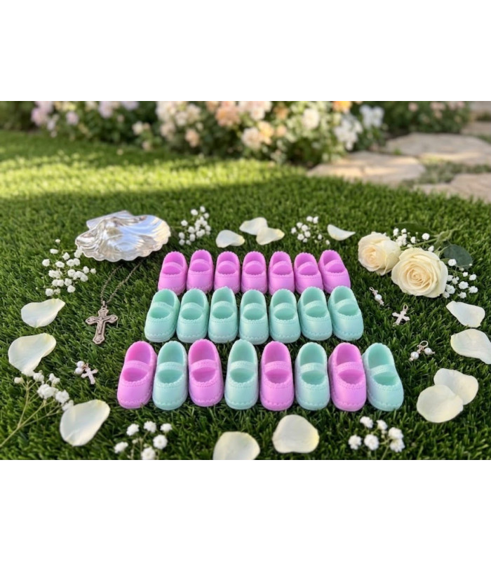 Zapatito Jabón de Bautizo y Baby Shower