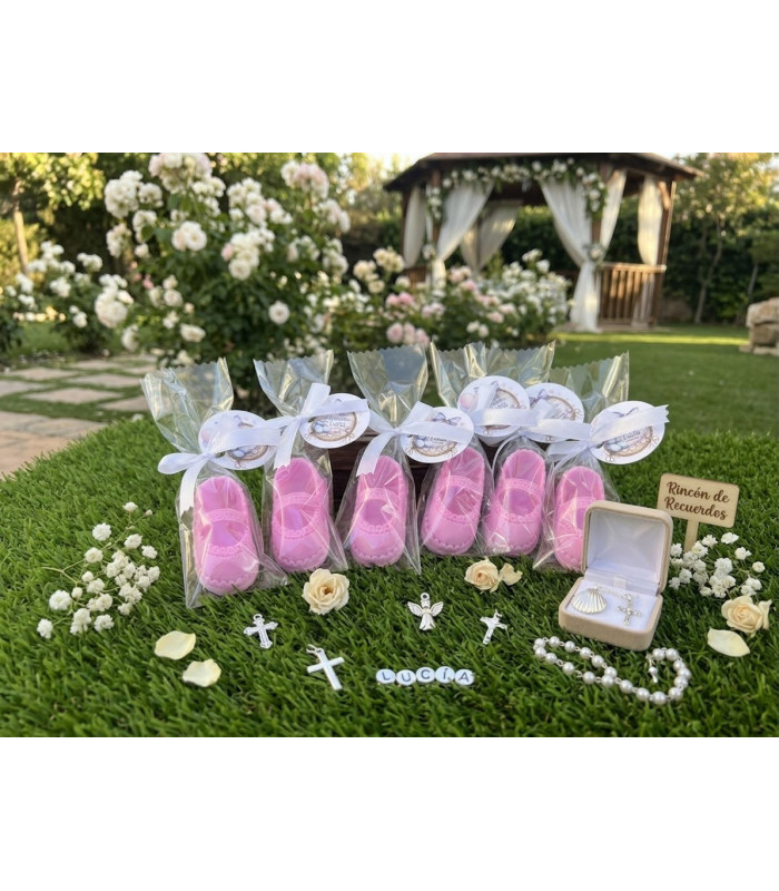 Zapatito Jabón de Bautizo y Baby Shower