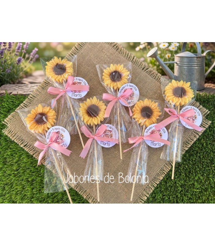 Girasoles de Jabón