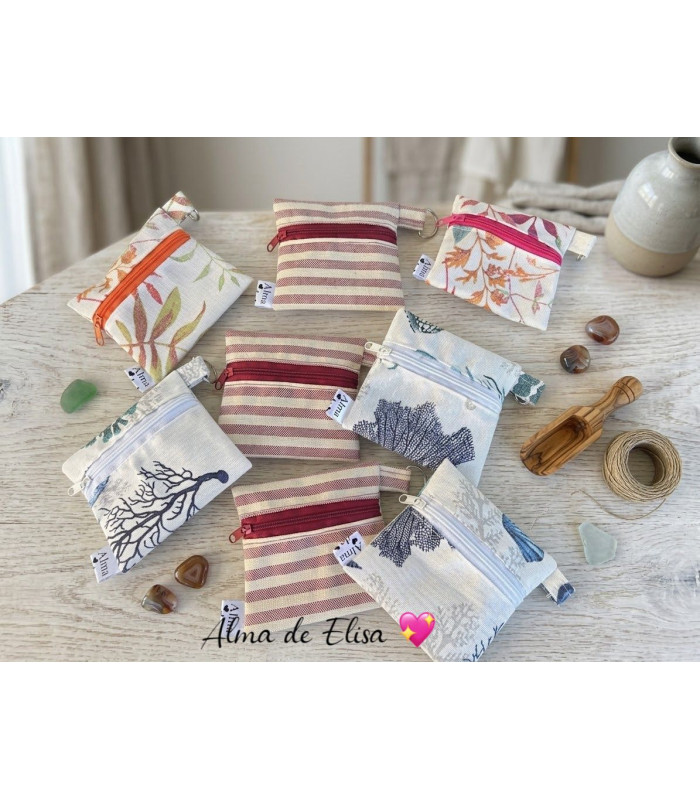 Monedero Impermeable de Tela