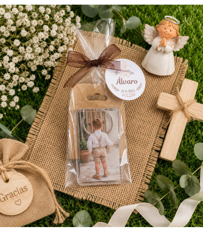 Llaveros de Metacrilato Personalizados con Foto para Eventos