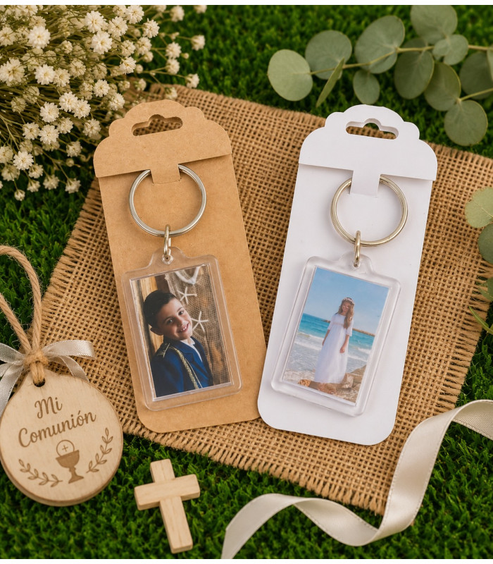 Llaveros de Metacrilato Personalizados con Foto para Eventos