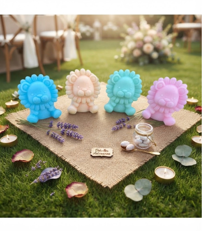 León de Jabón Personalizado para Eventos