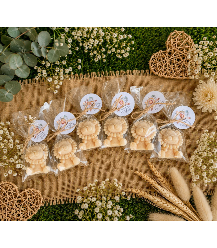 León de Jabón Personalizado para Eventos