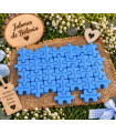 Puzzle de Jabón Personalizado con Nombre para Eventos