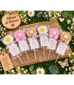 Margarita de jabón con palito personalizada para eventos