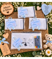 Estuche infantil para colorear con ceras – Detalle personalizado para eventos