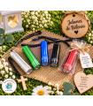 Linterna LED personalizada para invitados de eventos